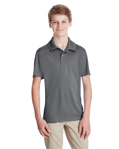 Team 365 Youth Zone Performance Polo TT51Y #color_SPORT GRAPHITE