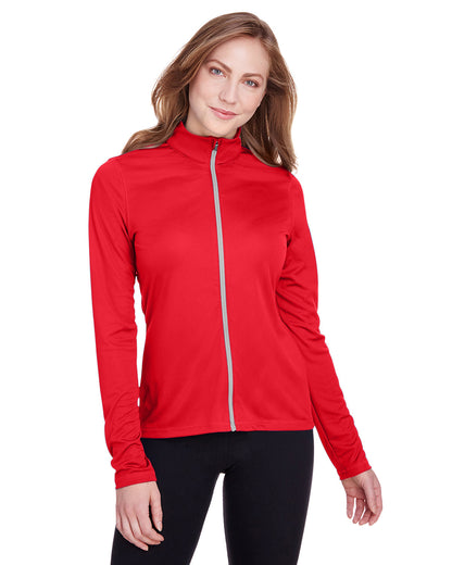 Puma Golf Ladies' Icon Full-Zip 596803 #color_HIGH RISK RED