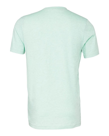 BELLA + CANVAS CVC Jersey Tee 3001CVC #color_Heather Prism Mint