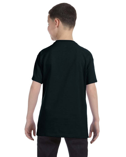 Gildan Youth Heavy Cotton™ T-Shirt G500B #color_BLACK