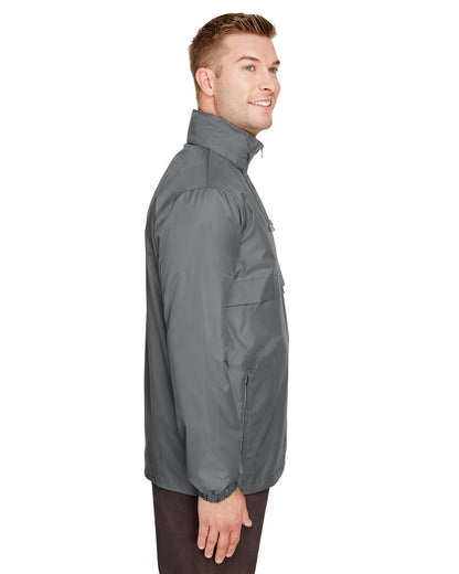 Team 365 Adult Zone Protect Lightweight Jacket TT73 #color_SPORT GRAPHITE
