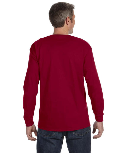 Gildan Adult Heavy Cotton™ Long-Sleeve T-Shirt G540 #color_CARDINAL RED