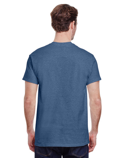 Gildan Adult Ultra Cotton® T-Shirt G200 #color_HEATHER INDIGO