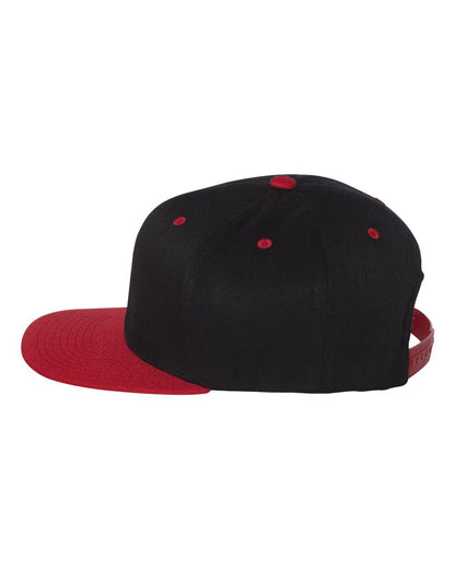 Flexfit 110® Snapback Cap 110F #color_Black/ Red