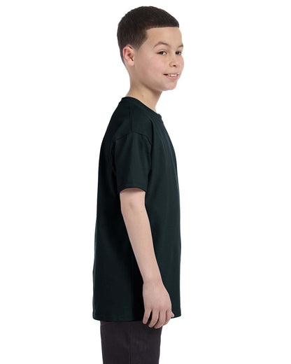 Gildan Youth Heavy Cotton™ T-Shirt G500B #color_BLACK