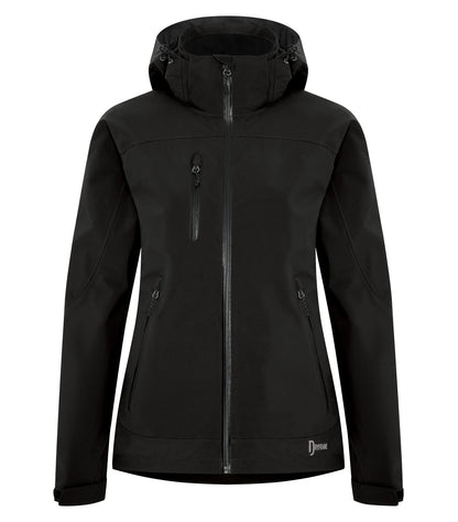 Dryframe Tri-Tech Hard Shell Lds' Jkt DF7672L #color_Black