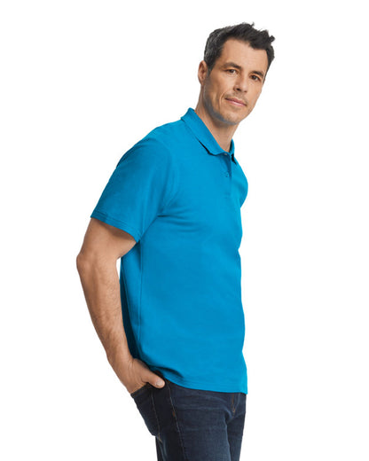 Gildan Men's Softstyle Double Pique Polo G648 #color_SAPPHIRE