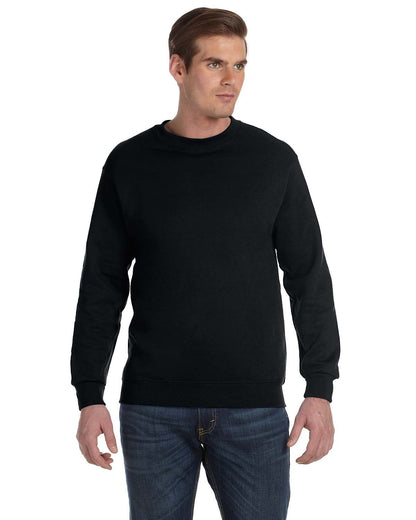 Gildan Adult DryBlend® Fleece Crew G120 #color_BLACK