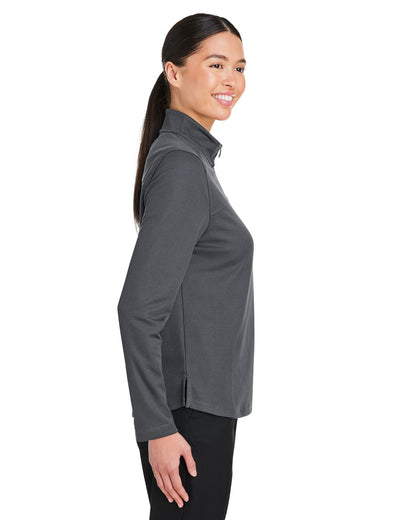 North End Ladies' Express Tech Performance Quarter-Zip NE412W #color_CARBON