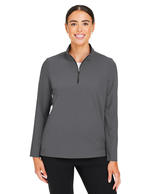 Devon & Jones CrownLux Performance® Ladies' Windsor Welded Quarter-Zip DG410W