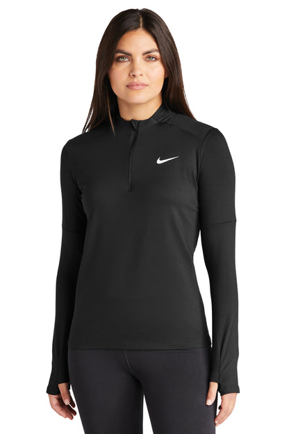 Nike Dri-Fit Element HalfZip Lds DH4951 #color_Black