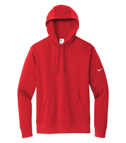 Nike Club Fleece P/O Corporate Hood DR1499 #color_University Red