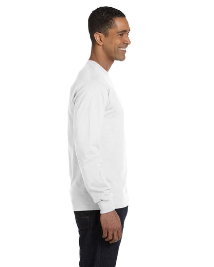 Gildan Adult Long-Sleeve T-Shirt G840 #color_WHITE