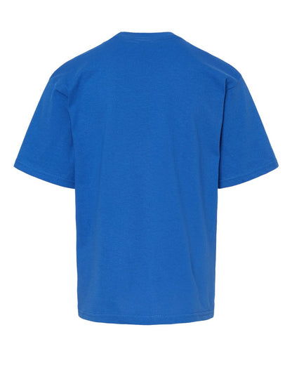 M&O Youth Gold Soft Touch T-Shirt 4850 #color_Royal