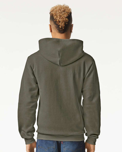 American Apparel ReFlex Fleece Full-Zip Hoodie RF497 #colormdl_Lieutenant