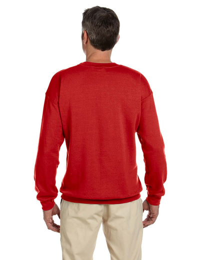 Gildan Adult Heavy Blend™ Fleece Crew G180 #color_RED