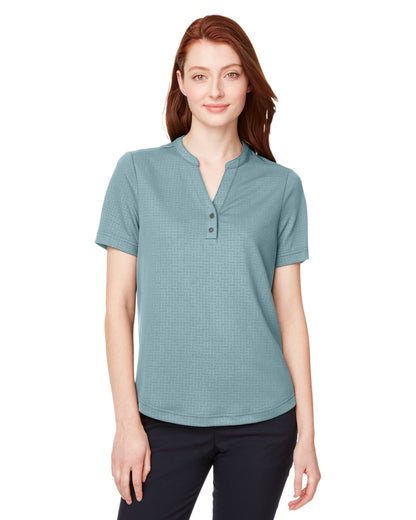 North End Ladies' Replay Recycled Polo NE102W #color_OPAL BLUE