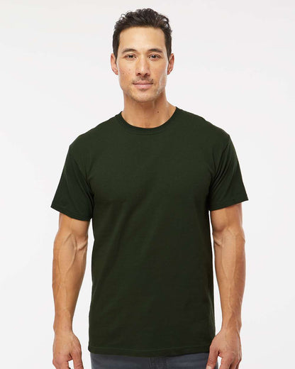 M&O Gold Soft Touch T-Shirt 4800 #colormdl_Forest Green