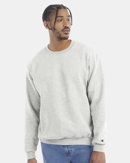 Champion Powerblend® Crewneck Sweatshirt S600 #colormdl_Silver Grey