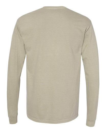 Comfort Colors Garment-Dyed Heavyweight Long Sleeve T-Shirt 6014 #color_Sandstone