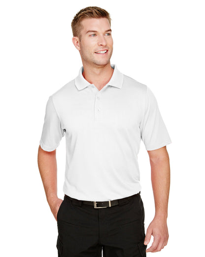 Harriton Men's Advantage Snag Protection Plus Polo M348 #color_WHITE