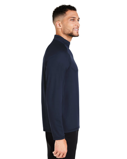 North End Men's Revive coolcore® Quarter-Zip NE410 #color_CLASSIC NAVY