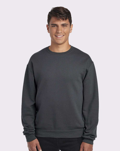 JERZEES NuBlend® Crewneck Sweatshirt 562MR #colormdl_Charcoal Grey