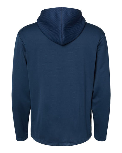 Adidas Textured Mixed Media Hooded Sweatshirt A530 #color_Collegiate Navy