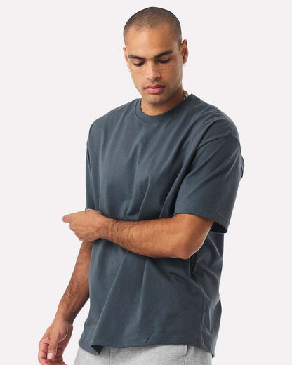 BELLA + CANVAS 7.5 oz Heavyweight Tee 4610 #colormdl_Vintage Navy