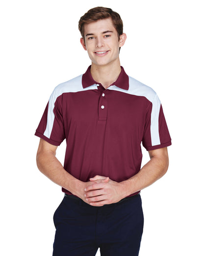 Team 365 Men's Victor Performance Polo TT22 #color_SPORT MAROON
