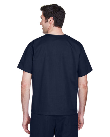 Harriton Adult Restore Scrub Top M897 #color_DARK NAVY