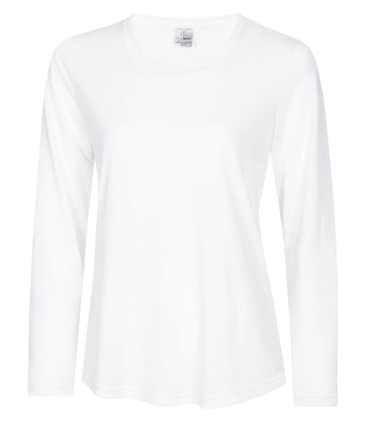 Atc ProSpun Ladies Long Sleeve Tee ATC3615L #color_White