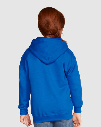 Gildan Heavy Blend™ Youth Full-Zip Hooded Sweatshirt 18600B #colormdl_Royal