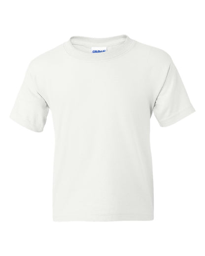 Gildan DryBlend® Youth T-Shirt 8000B #color_White