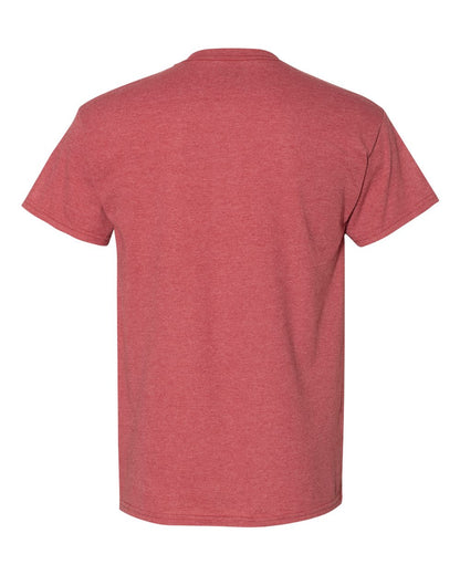 Gildan DryBlend® T-Shirt 8000 #color_Heather Scarlet Red