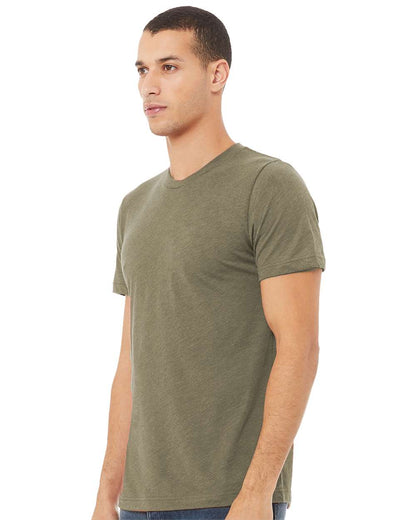 BELLA + CANVAS Triblend Tee 3413 #colormdl_Olive Triblend