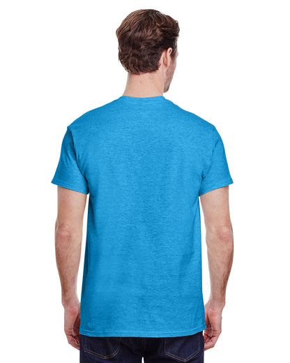 Gildan Adult Ultra Cotton® T-Shirt G200 #color_HEATHER SAPPHIRE