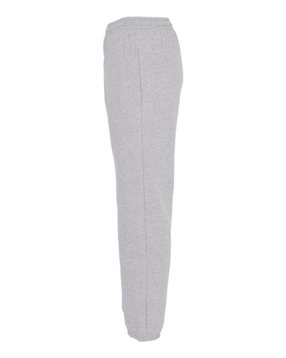 King Fashion Pocketed Sweatpants with Elastic Cuffs KF9012 #color_Athletic Grey