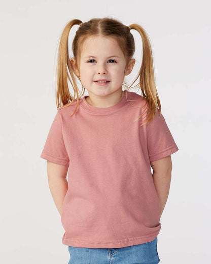 Rabbit Skins Toddler Fine Jersey Tee 3321 #colormdl_Mauvelous