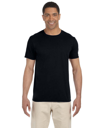 Gildan Adult Softstyle® T-Shirt G640 #color_BLACK