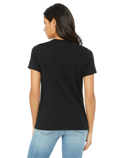 BELLA + CANVAS Ladies' Relaxed Jersey Short-Sleeve T-Shirt B6400 #color_VINTAGE BLACK