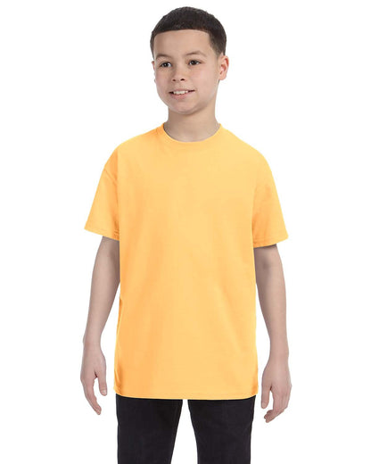 Gildan Youth Heavy Cotton™ T-Shirt G500B #color_YELLOW HAZE