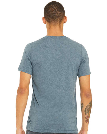 BELLA + CANVAS Triblend Tee 3413 #colormdl_Denim Triblend