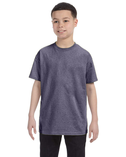 Gildan Youth Heavy Cotton™ T-Shirt G500B #color_GRAPHITE HEATHER