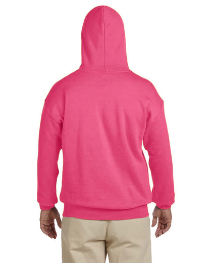 Gildan Adult Heavy Blend™ Hooded Sweatshirt G185 #color_SAFETY PINK