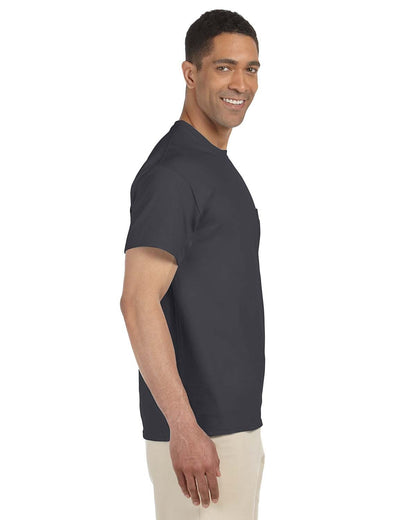 Gildan Adult Ultra Cotton®Pocket T-Shirt G230 #color_CHARCOAL