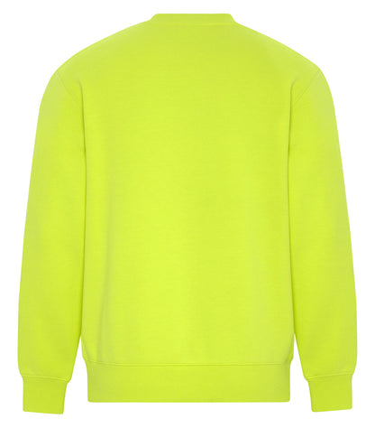 ATC WeRK Heavyweight Fleece Crewneck WERK421 #color_Safety Yellow