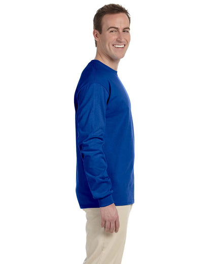 Gildan Adult Ultra Cotton® Long-Sleeve T-Shirt G240 #color_ROYAL