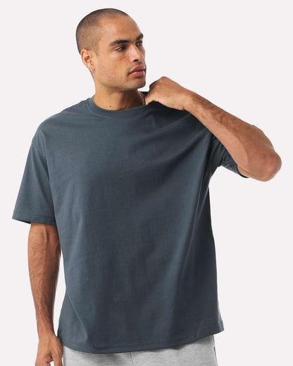 BELLA + CANVAS 7.5 oz Heavyweight Tee 4610 #colormdl_Vintage Navy