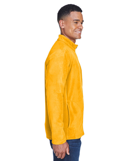 Team 365 Men's Campus Microfleece Jacket TT90 #color_SPORT ATH GOLD